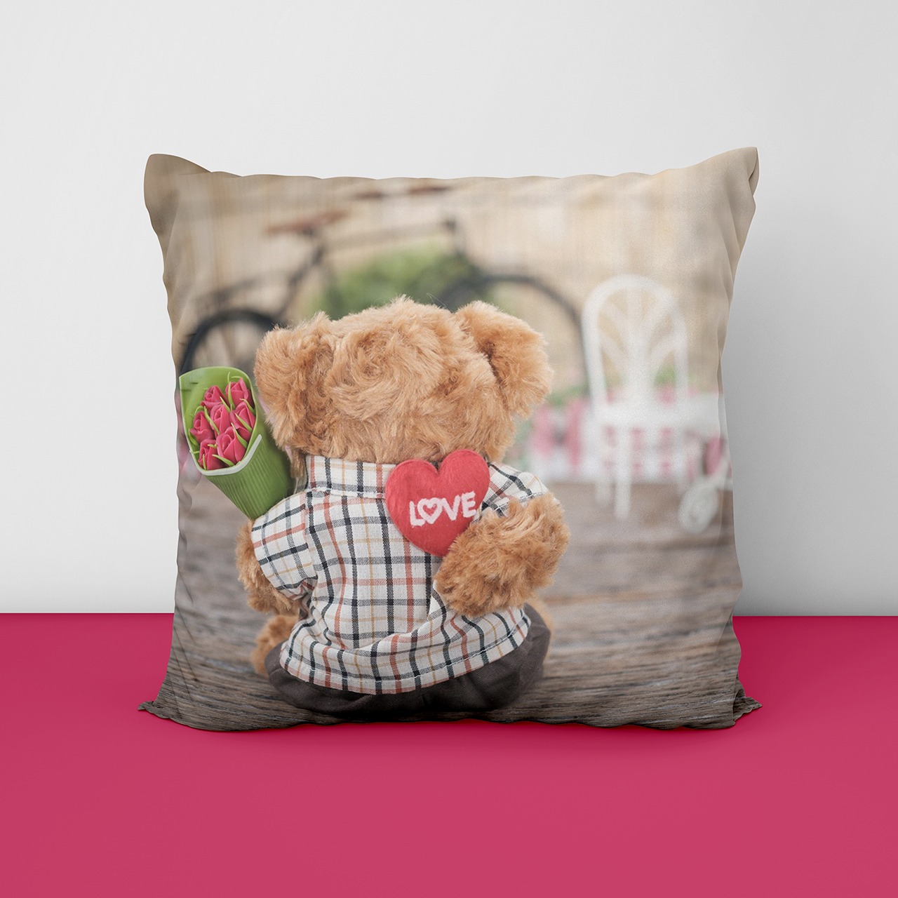 Love Taddy Customize Cushion